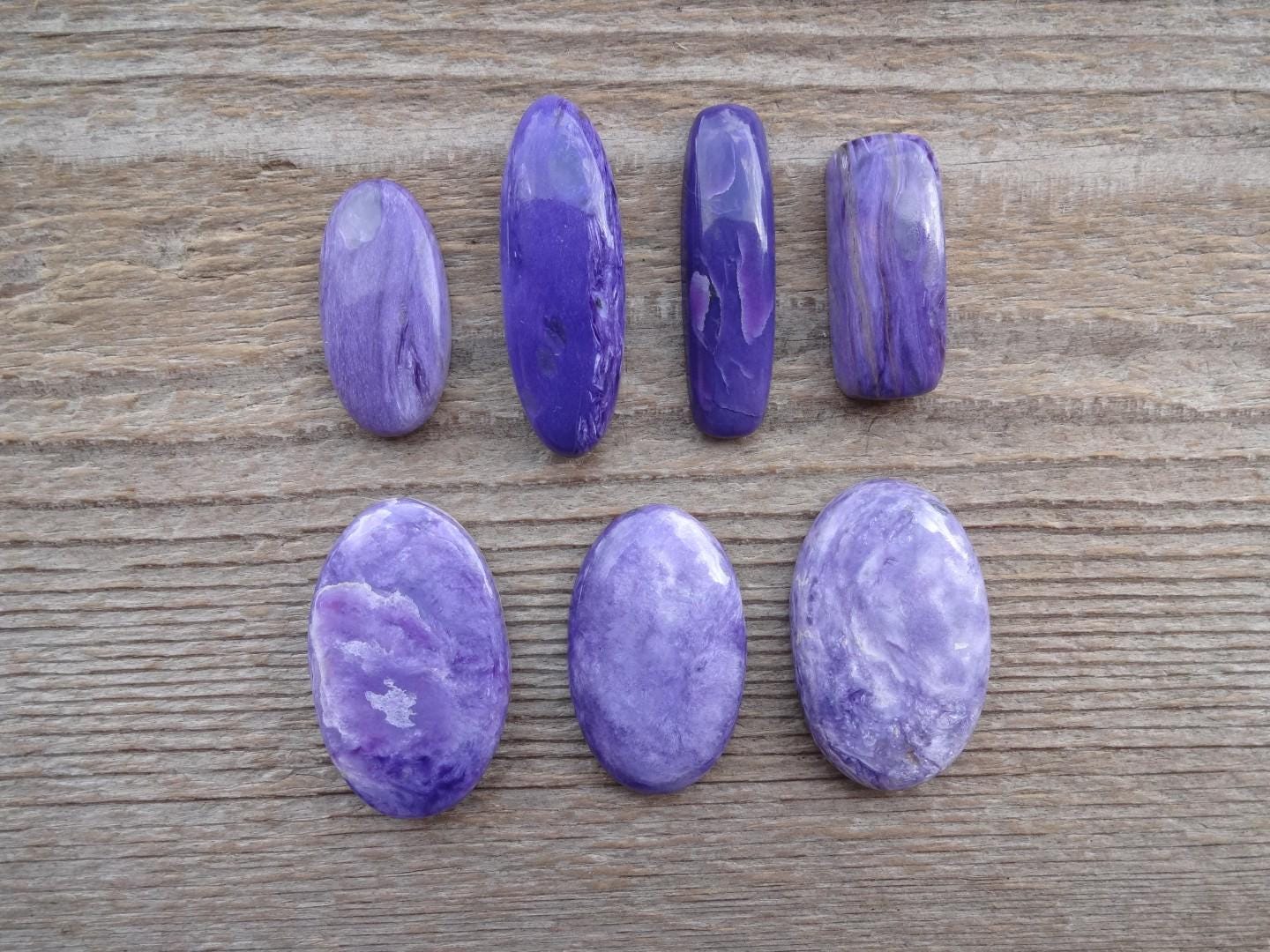 Charoite Cabochon, Purple Charoite Cabochon, Gemstone Cabochon, Natural Gemstone Cabochon, Long Cabochon, Gem Cabs For Jewelry Making Charoite Cabochon, Purple Charoite Cabochon, Gemstone Cabochon, Natural Gemstone Cabochon, Long Cabochon, Gem Cabs For Jewelry Making
