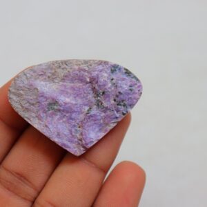 Unique Charoite Druzy Cabochon, Natural Charoite Druzy Cabochon, Loose Stone, Charoite Stone, Charoite Stone For Jewelry, Healing Gemstone.