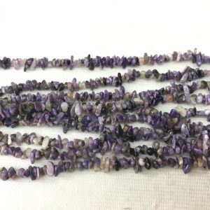 Natural Charoite 4-6mm Chips Genuine Gemstone Loose Purple Nugget Beads 34 Inch Jewelry Supply Bracelet Necklace Material Support Wholesale