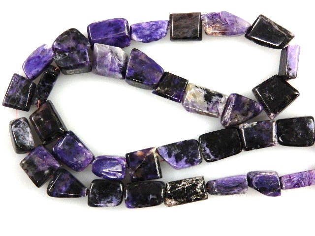 Natural Purple Charoite Smooth Nugget Beads Aaa Quality 13mm-18mm Charoite Gemstone Loose Beads Jewelry Making Supplies
