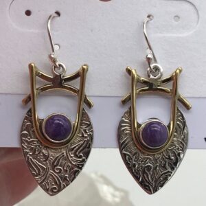 Charoite Earrings
