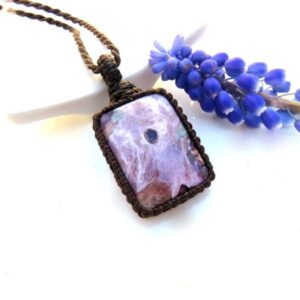 Celestial finds, Purple Charoite Necklace, gift ideas for her, charoite jewelry, healing crystal, gemstone jewelry, charoite meaning Celestial finds, Purple Charoite Necklace, gift ideas for her, charoite jewelry, healing crystal, gemstone jewelry, charoite meaning