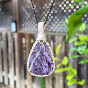 Charoite Necklace For Women, Charoite Jewelry Handmade, Russian Stone Necklace Men, Spiritual Necklace For Mom, Macrame Necklace For Men, Charoite Necklace For Women, Charoite Jewelry Handmade, Russian Stone Necklace Men, Spiritual Necklace For Mom, Macrame Necklace For Men,