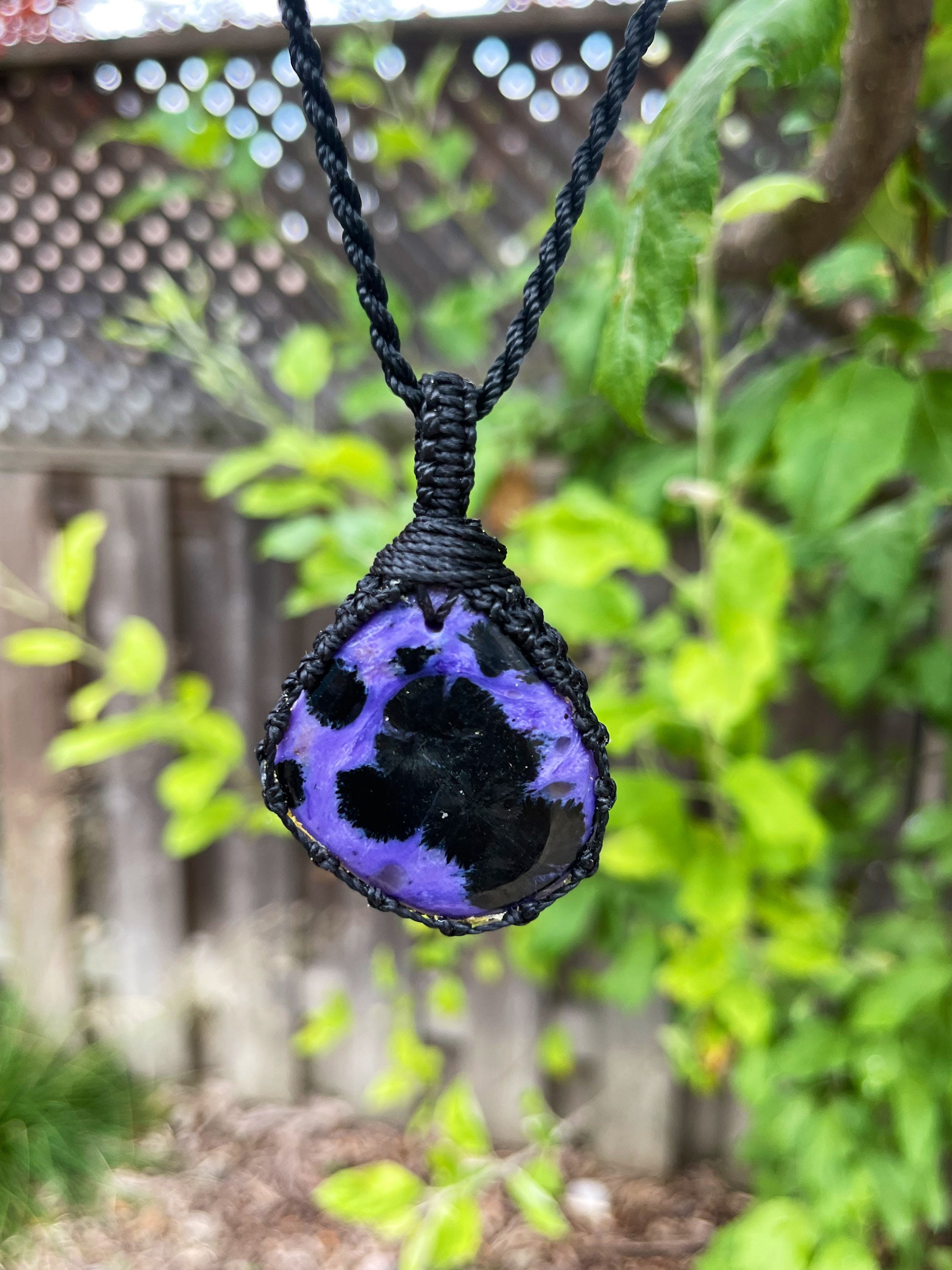Charoite Necklace For Women, Charoite Jewelry Handmade, Russian Stone Necklace Men, Spiritual Necklace For Mom, Macrame Necklace For Men, Charoite Necklace For Women, Charoite Jewelry Handmade, Russian Stone Necklace Men, Spiritual Necklace For Mom, Macrame Necklace For Men,