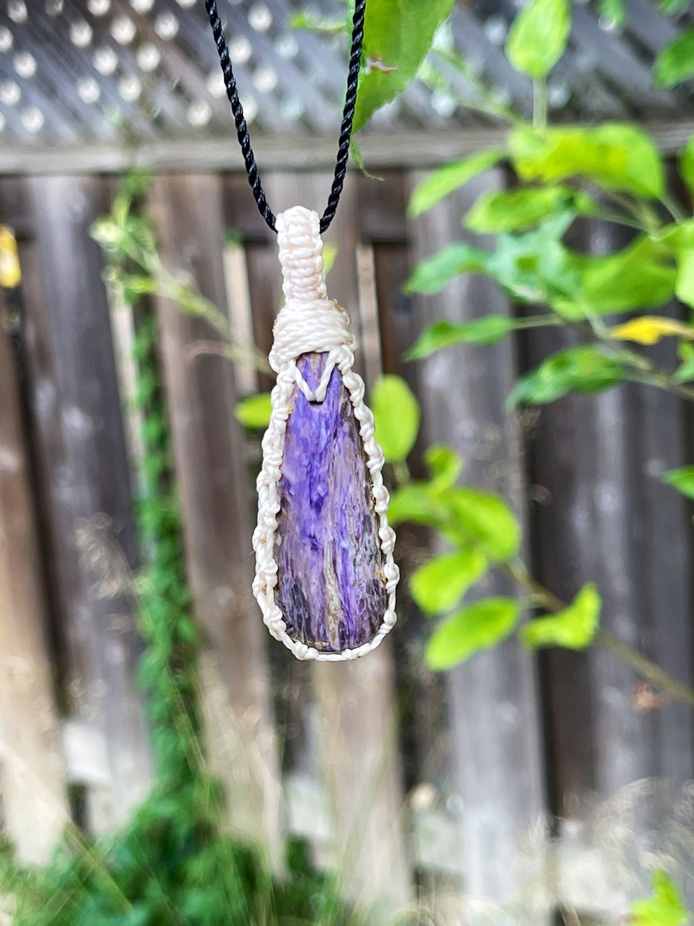 Charoite Necklace For Women, Charoite Jewelry Handmade, Russian Stone Necklace Men, Spiritual Necklace For Mom, Macrame Necklace For Men, Charoite Necklace For Women, Charoite Jewelry Handmade, Russian Stone Necklace Men, Spiritual Necklace For Mom, Macrame Necklace For Men,