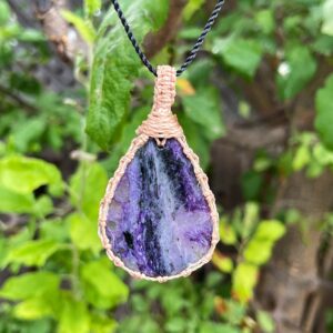 Charoite Necklace For Women, Charoite Jewelry Handmade, Russian Stone Necklace Men, Spiritual Necklace For Mom, Macrame Necklace For Men, Charoite Necklace For Women, Charoite Jewelry Handmade, Russian Stone Necklace Men, Spiritual Necklace For Mom, Macrame Necklace For Men,