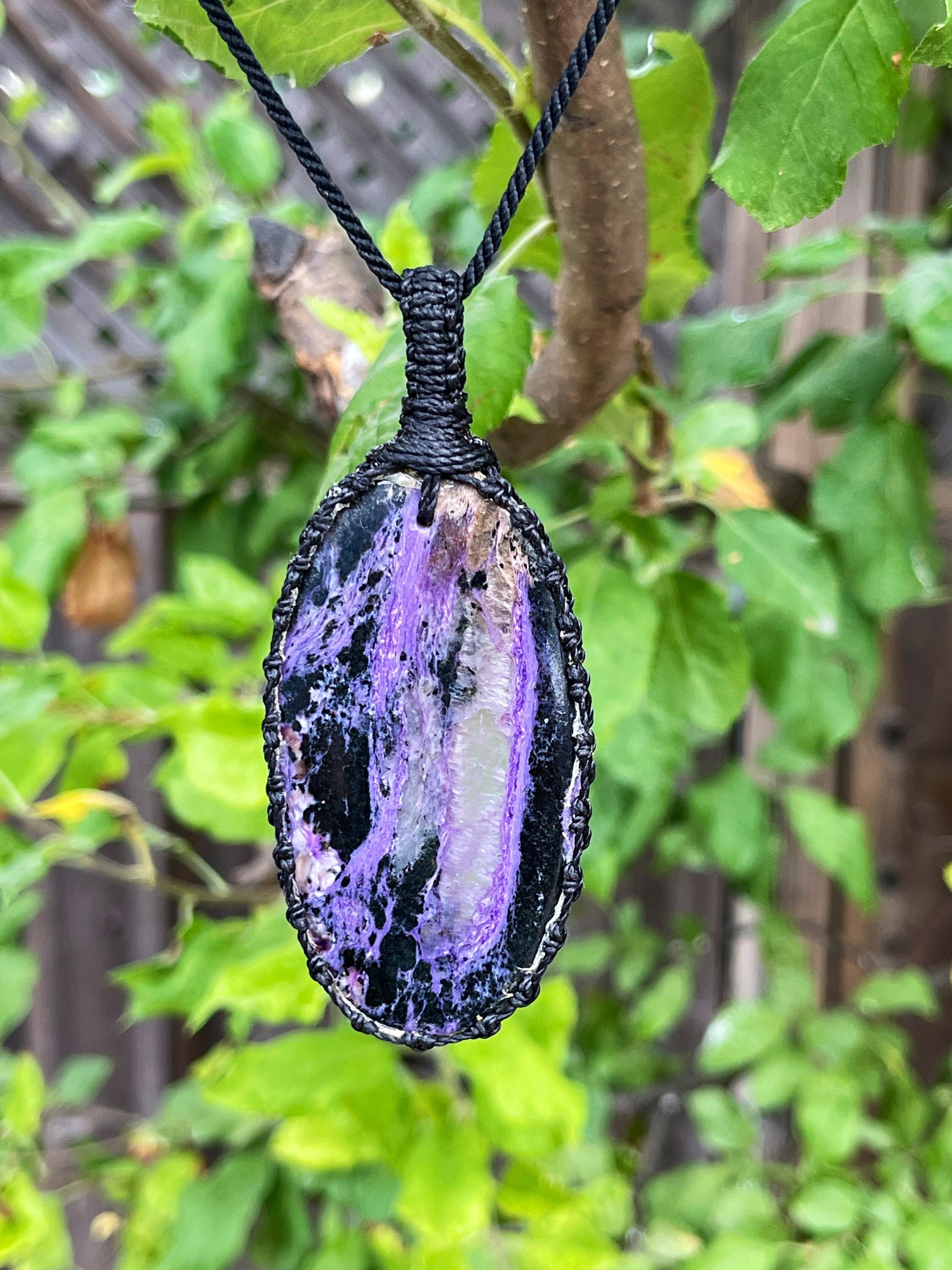 Charoite Necklace For Women, Charoite Jewelry Handmade, Russian Stone Necklace Men, Spiritual Necklace For Mom, Macrame Necklace For Men, Charoite Necklace For Women, Charoite Jewelry Handmade, Russian Stone Necklace Men, Spiritual Necklace For Mom, Macrame Necklace For Men,