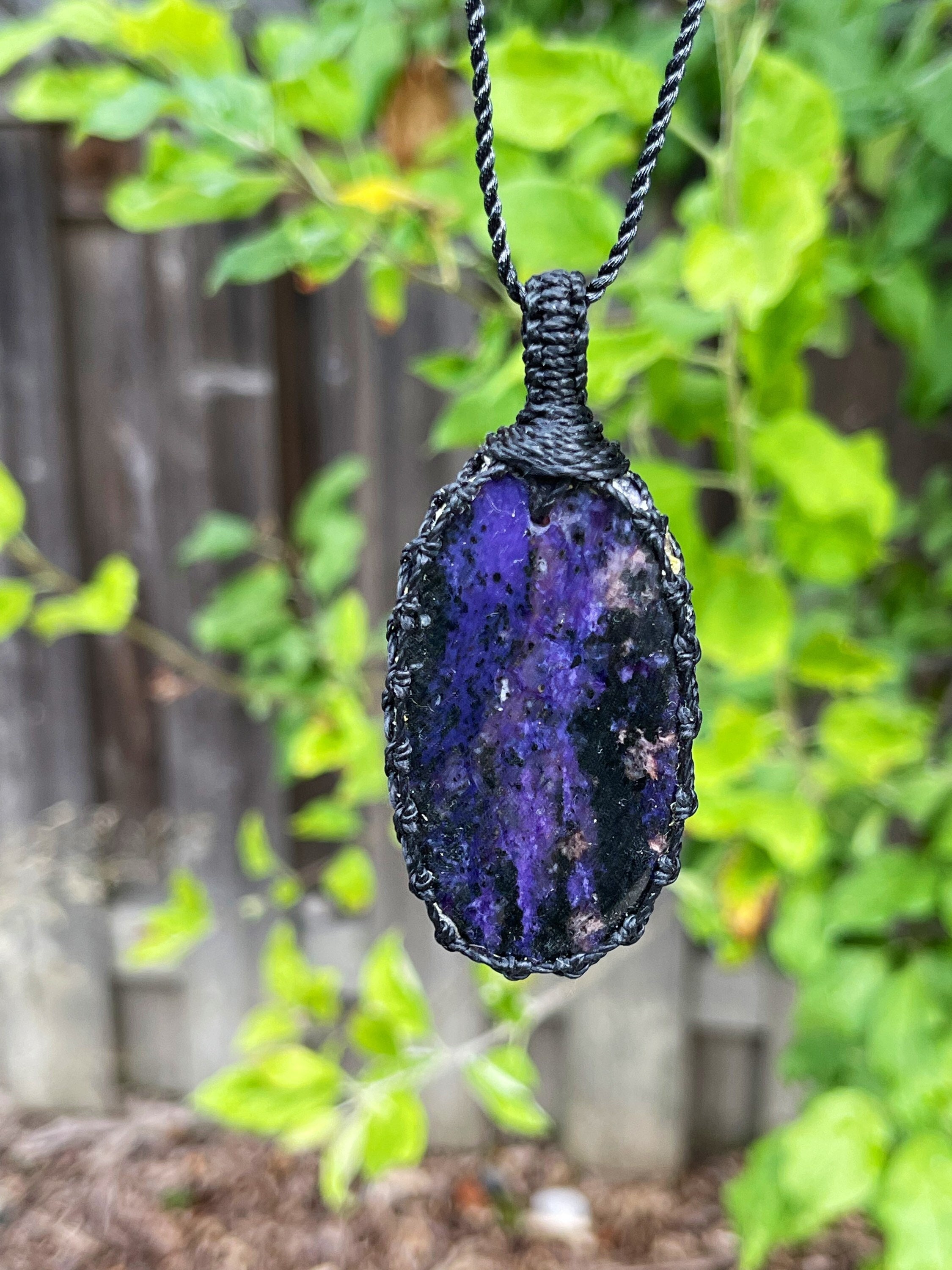 Charoite Necklace For Women, Charoite Jewelry Handmade, Russian Stone Necklace Men, Spiritual Necklace For Mom, Macrame Necklace For Men, Charoite Necklace For Women, Charoite Jewelry Handmade, Russian Stone Necklace Men, Spiritual Necklace For Mom, Macrame Necklace For Men,