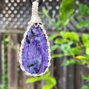 Charoite Necklace For Women, Charoite Jewelry Handmade, Russian Stone Necklace Men, Spiritual Necklace For Mom, Macrame Necklace For Men, Charoite Necklace For Women, Charoite Jewelry Handmade, Russian Stone Necklace Men, Spiritual Necklace For Mom, Macrame Necklace For Men,
