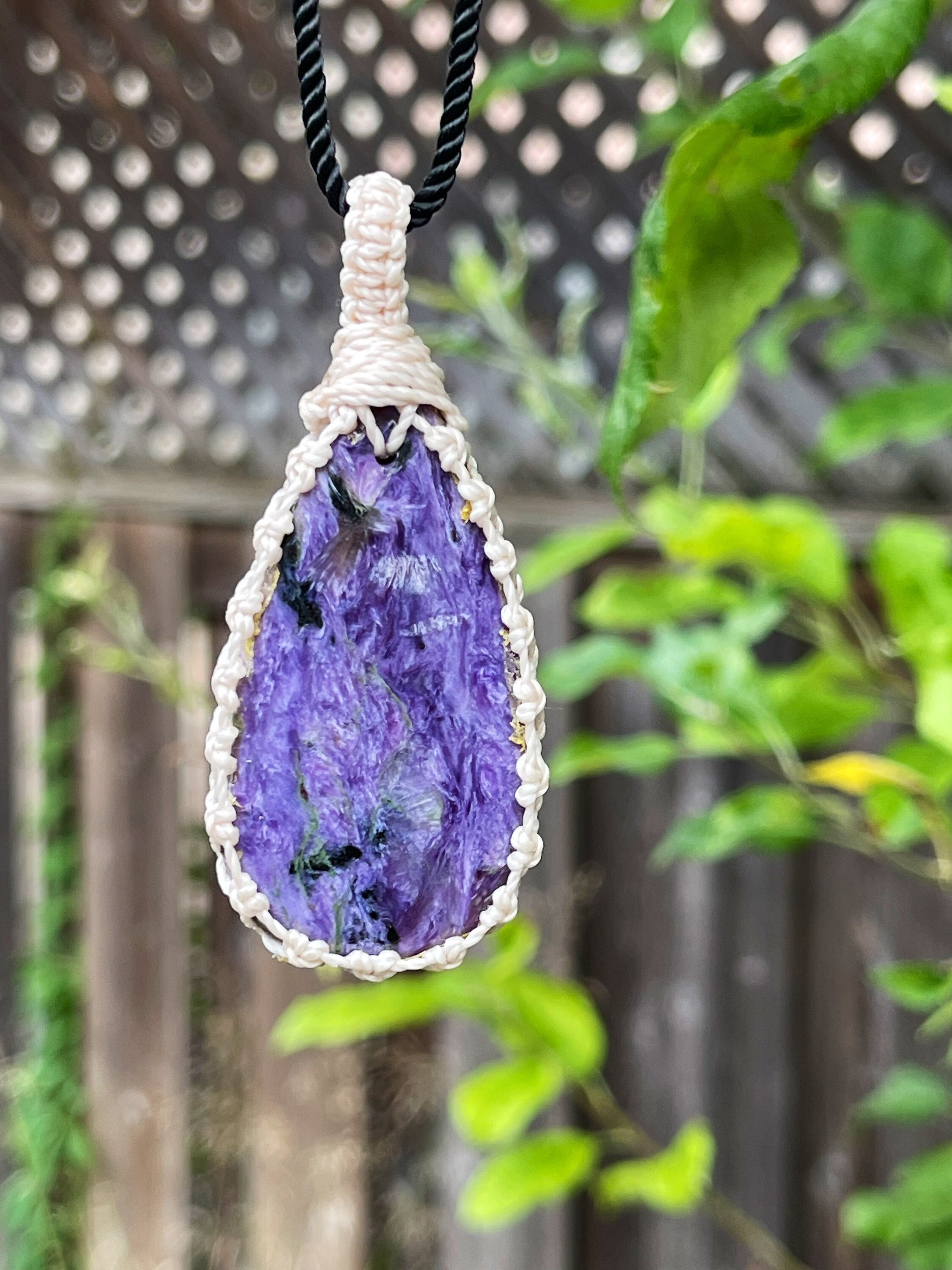 Charoite Necklace For Women, Charoite Jewelry Handmade, Russian Stone Necklace Men, Spiritual Necklace For Mom, Macrame Necklace For Men, Charoite Necklace For Women, Charoite Jewelry Handmade, Russian Stone Necklace Men, Spiritual Necklace For Mom, Macrame Necklace For Men,