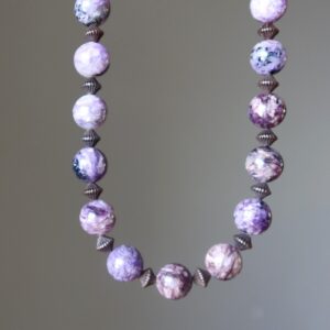 Charoite Necklace Spiritual Ecstasy Gemstone Charoite Necklace Spiritual Ecstasy Gemstone