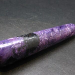 A Grade Charoite Wand From Russia - 3.4" - 51.19 Grams A Grade Charoite Wand From Russia - 3.4" - 51.19 Grams