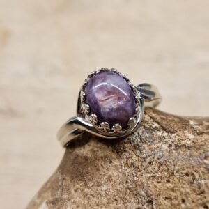 Purple Charoite Ring. 925 Sterling Silver Rings For Women. Reiki Jewelry. Violet Flame Ring. Adjustable Ring Uk. 10x8mm Stone Purple Charoite Ring. 925 Sterling Silver Rings For Women. Reiki Jewelry. Violet Flame Ring. Adjustable Ring Uk. 10x8mm Stone