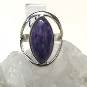 Charoite Ring, Size 6 1/2