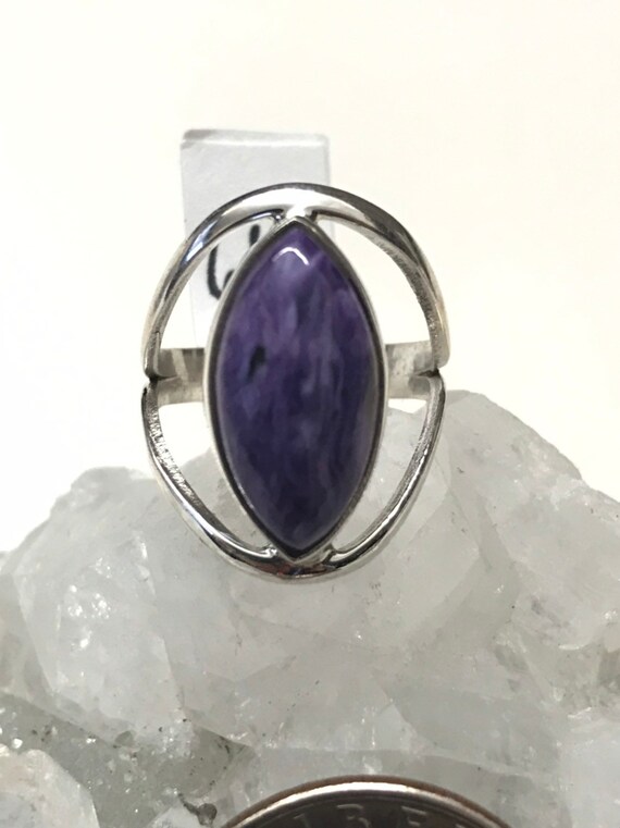 Charoite Ring, Size 6 1/2 Charoite Ring, Size 6 1/2
