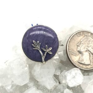 Charoite Ring, Size 7 1/2