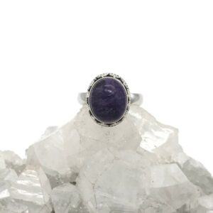 Charoite Ring, Size 7 1/2 Charoite Ring, Size 7 1/2