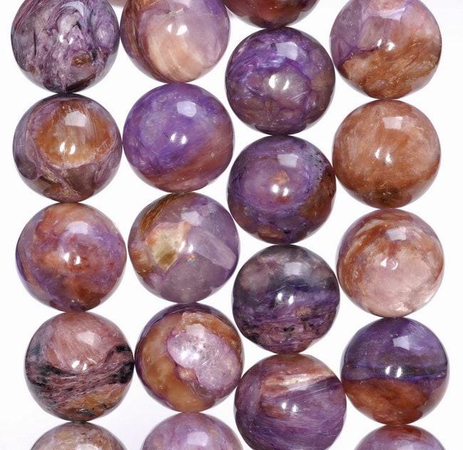 14mm Genuine Charoite Gemstone Grade Aa Round Loose Beads 8 Inch Half Strand (80004124-a175) 14mm Genuine Charoite Gemstone Grade Aa Round Loose Beads 8 Inch Half Strand (80004124-a175)