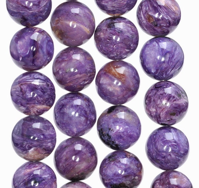14mm Genuine Charoite Gemstone Grade Aaa Round Loose Beads 8 Inch Half Strand (80004118-a175) 14mm Genuine Charoite Gemstone Grade Aaa Round Loose Beads 8 Inch Half Strand (80004118-a175)