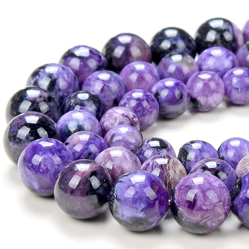 Natural Charoite Gemstone Grade Aa Round 8mm 9mm 10mm 11mm 12mm 13mm 14mm 15mm 7.5 Inch Half Strand Loose Beads (d264) Natural Charoite Gemstone Grade Aa Round 8mm 9mm 10mm 11mm 12mm 13mm 14mm 15mm 7.5 Inch Half Strand Loose Beads (d264)