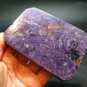 Large Nice Charoite Slab From Russia - 136.38 Grams - 3.8"