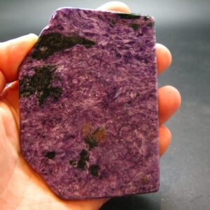 Large Nice Charoite Slab From Russia - 105.52 Grams - 3.4"