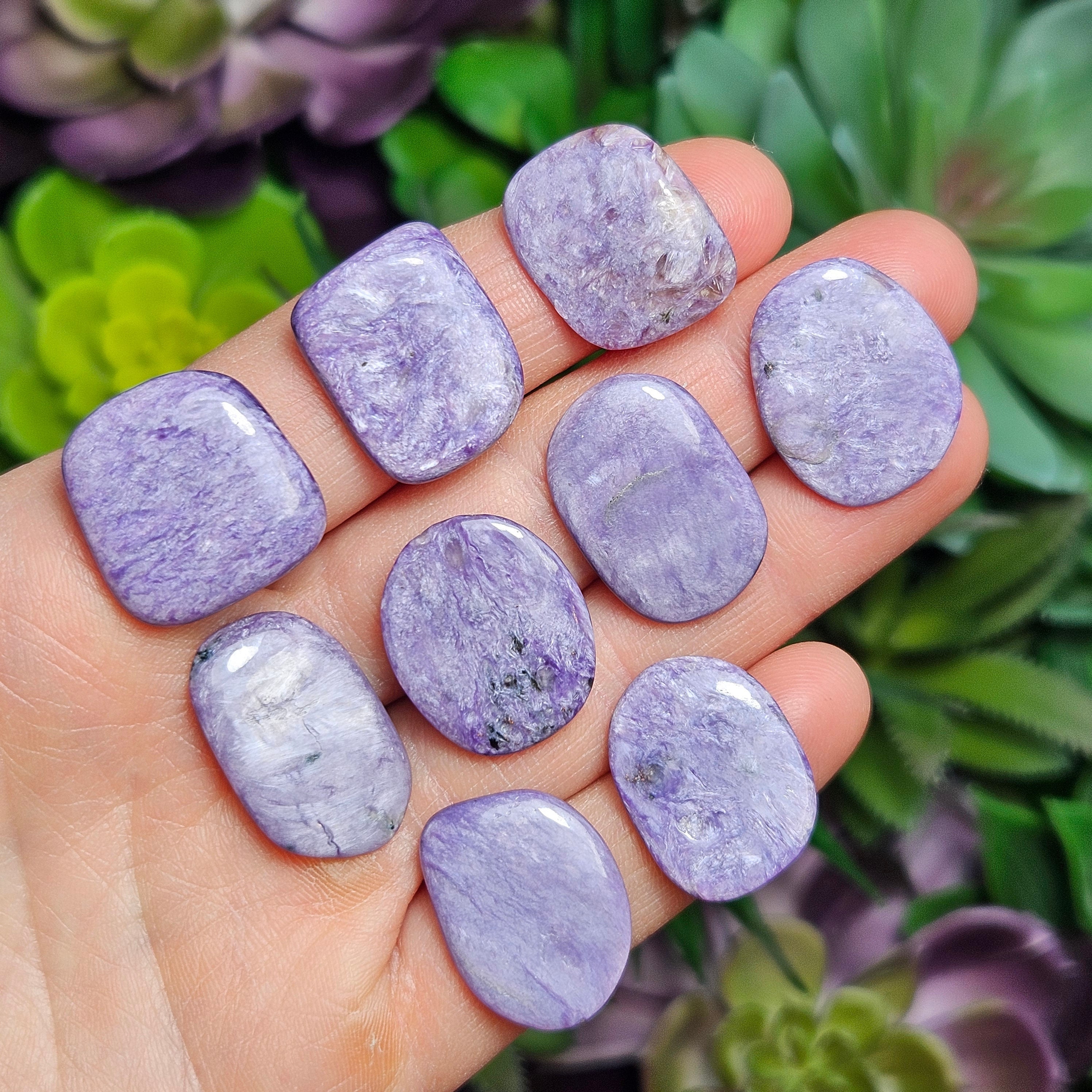 Charoite Crystal - Charoite Stone - Tumbled Charoite - Charoite Tumbled - Purple Charoite - Charoite Chips - Charoite - Polished Charoite Charoite Crystal - Charoite Stone - Tumbled Charoite - Charoite Tumbled - Purple Charoite - Charoite Chips - Charoite - Polished Charoite