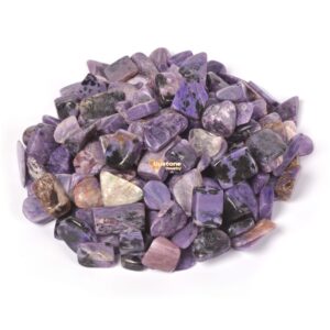 Charoite Gemstone Polished Chips Crushed Tumbled Stone Crystal Healing Embellishments 100 Grams