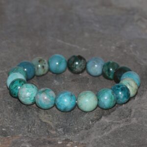 Chrysocolla Bracelet Grade Aaa 10mm South Africa Chrysocolla Genuine Gemstone Bracelet Exquisite Chrysocolla Handmade Bracelet Gift Bracelet
