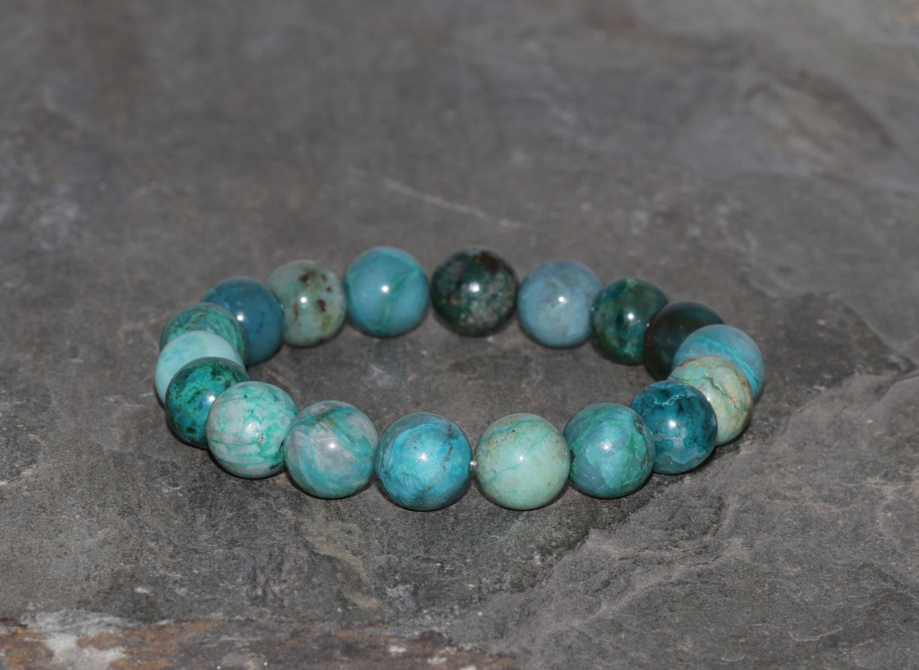 Chrysocolla Bracelet Grade Aaa 10mm South Africa Chrysocolla Genuine Gemstone Bracelet Exquisite Chrysocolla Handmade Bracelet Gift Bracelet