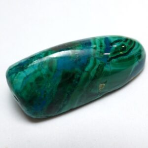 40.885 Carats Chrysocolla Cabochon Ray Mine Arizona Usa Domed Green Malachite Turquoise Aqua Teal Blue Dot Gem Designer Cut Lapidary Jewelry