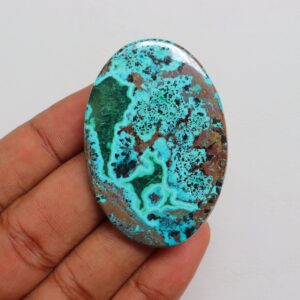 Big Size Superb Quality Chrysocolla Malachite Cabochon, Natural Chrysocolla Malachite, Malachite Gems, Loose Stone For Jewelry Healing Stone