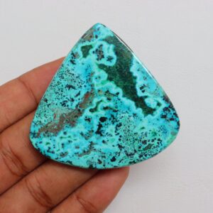 Big Size Superb Quality Chrysocolla Malachite Cabochon, Natural Chrysocolla Malachite, Malachite Gems, Loose Stone For Jewelry Healing Stone