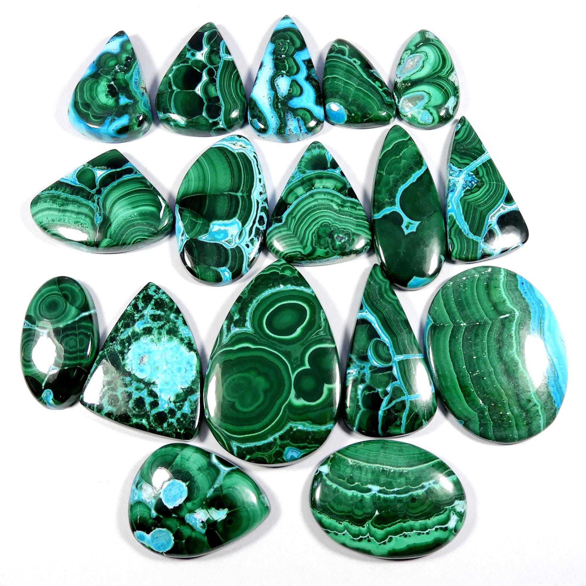 Malachite Chrysocolla Cabochon. Exotic!~ Green Blue Malachite Chrysocolla Gemstone. Natural Polished Malachite Chrysocolla For Jewelry Loose Malachite Chrysocolla Cabochon. Exotic!~ Green Blue Malachite Chrysocolla Gemstone. Natural Polished Malachite Chrysocolla For Jewelry Loose