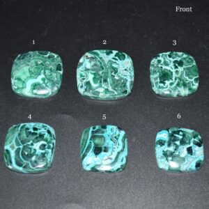 Malachite Chrysocolla Freeform Cabochon - 1 Count