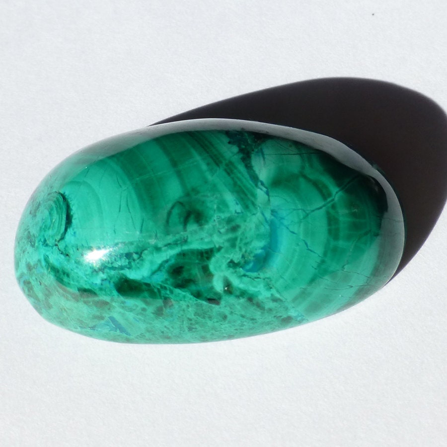 Chrysocolla Cabochon Ray Mine Arizona Usa Domed Oval Rare Green Malachite Turquopise Aqua Teal Blue Dot Gem Designer Cut Lapidary Jewelry
