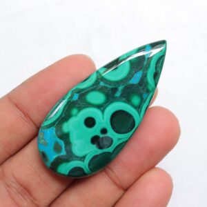 Top Quality Chrysocolla Malachite Cabochon, Natural Chrysocolla Malachite, Malachite Gems, Loose Stone For Jewelry Making, Gemstone For Gift