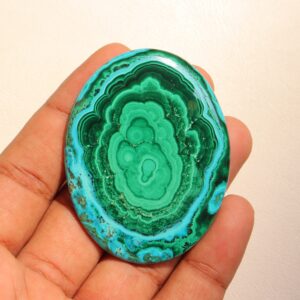 Unique Piece Chrysocolla Malachite Cabochon, Designer Chrysocolla Malachite Gem, Natural Chrysocolla Malachite, Loose Stone Forjewelrymaking