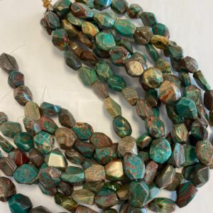 chrysocolla nuggets 20x(I8-12)mm Gemstone Bead -15.5 inch strand- chrysocolla nuggets 20x(I8-12)mm Gemstone Bead -15.5 inch strand-