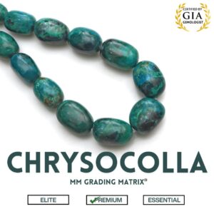 Chrysocolla Smooth Tumble Beads, 14x19 To 19x22 Mm, Chrysocolla Jewelry Handmade Gift For Women, 20 Inches Full Strand, Price Per Strand Chrysocolla Smooth Tumble Beads, 14x19 To 19x22 Mm, Chrysocolla Jewelry Handmade Gift For Women, 20 Inches Full Strand, Price Per Strand