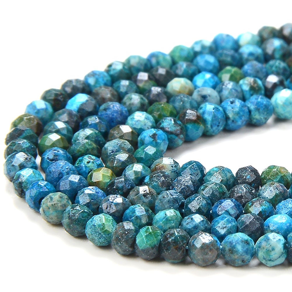 3x2mm Chrysocolla Gemstone Grade Aa Micro Faceted Rondelle Loose Beads 15 Inch Full Strand (80016381-p61) 3x2mm Chrysocolla Gemstone Grade Aa Micro Faceted Rondelle Loose Beads 15 Inch Full Strand (80016381-p61)