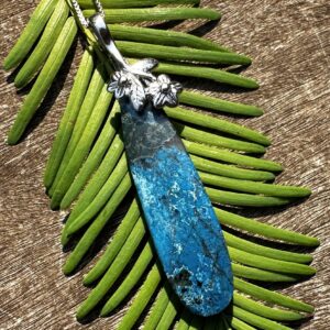 Chrysocolla, Healing Stone Necklace with Positive Energy!