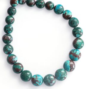 Chrysocolla Smooth Coin Beads, Chrysocolla Gemstone Coin - 8 Mm To 10 Mm-gemstone Chrysocolla Smooth, Briolette Coin,8 Inch Strand