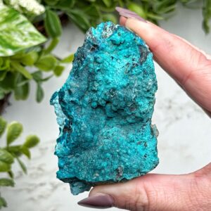 Chrysocolla | 102g | - #5 (raw Blue Crystal Specimen, Throat Chakra, Healing Stone, Peace) Chrysocolla | 102g | - #5 (raw Blue Crystal Specimen, Throat Chakra, Healing Stone, Peace)