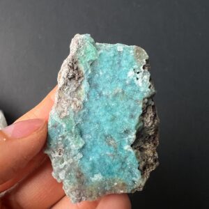 Chrysocolla And Silica Specimen, Chrysocolla