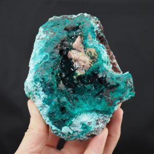 Dioptase Crystals With Chrysocolla Mineral Specimen
