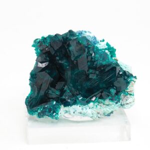 Dioptase Crystals Chrysocolla Mineral Specimen
