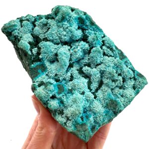 Chrysocolla Over Malachite Specimen | Raw Congo Mineral