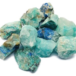 Raw Chrysocolla – Rough Chrysocolla – Raw Crystal – Chunk Stones - RA1136