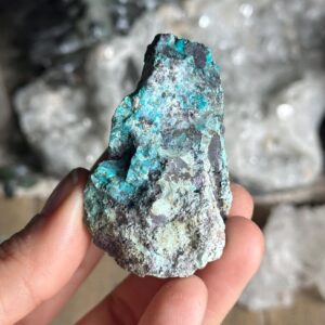 Raw Sonora Mix Specimen – Chrysocolla, Malachite & Turquoise Raw Sonora Mix Specimen – Chrysocolla, Malachite & Turquoise